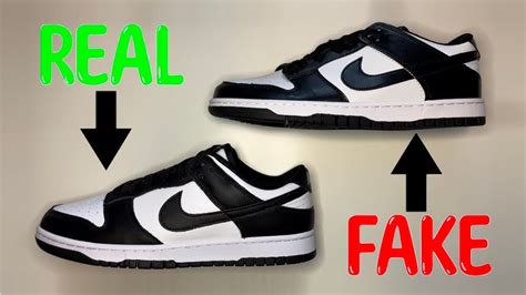 how to spot fake nike pandas|are nike dunk low pandas real.